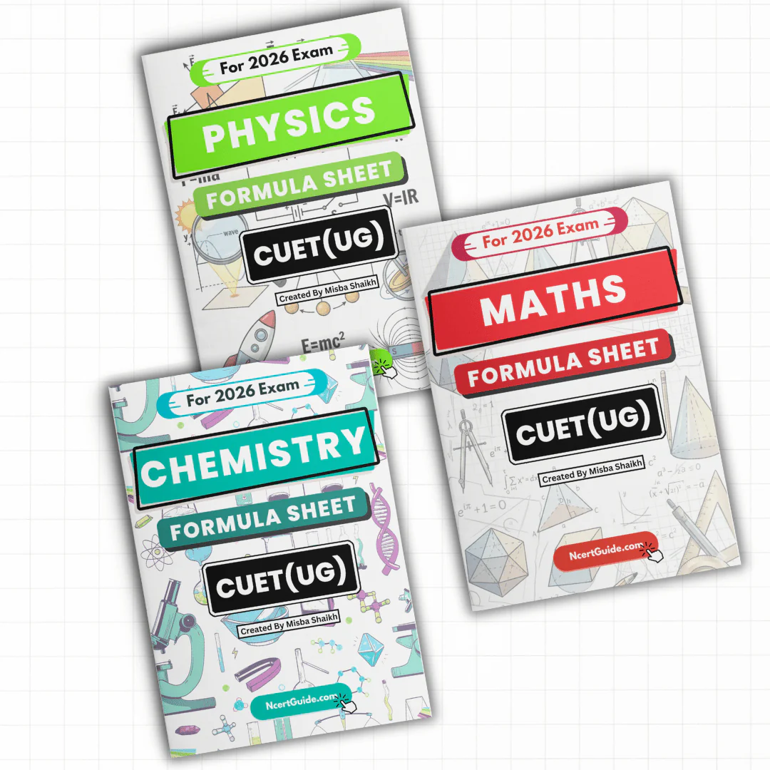 CUET Chemistry Formula Sheet 2026 - Image 9